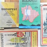 Budapest térkép retro