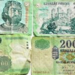 200 Forint bankjegy papír pénz