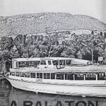 Balaton régi térkép 1979