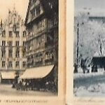 München régi képeslap