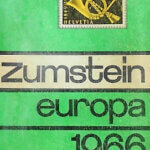 Zumstein Europa 1966 bélyeg katalógus