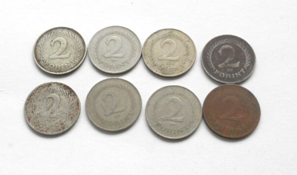 2 forint fémpénz II. o. Magyar Népköztársaság