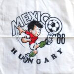 Hungary Mexico 1986 foci labdarugás relikvia