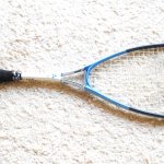 Fischer Attack control titanium graphite fallabda squash ütő