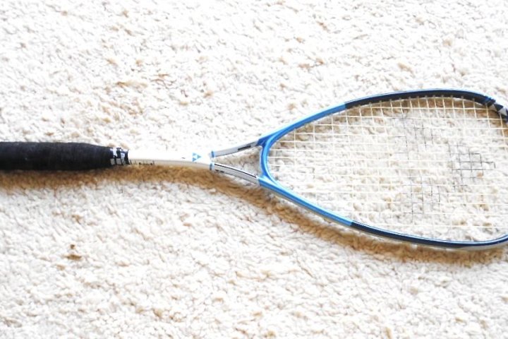 Fischer Attack control titanium graphite fallabda squash ütő