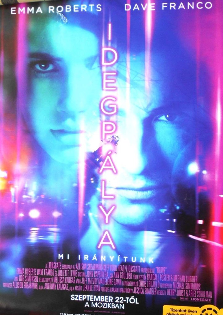 Idegpálya mozi film plakát poszter