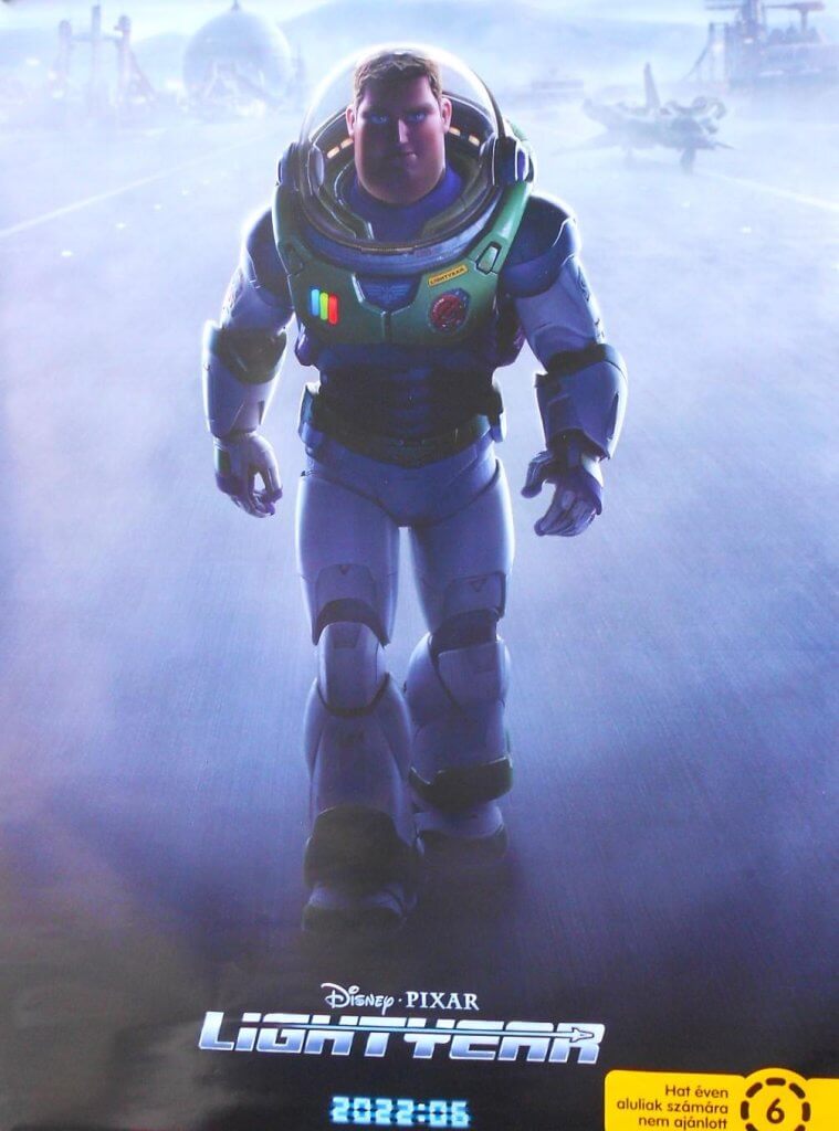 Lightyear Disney Pixar mozi film plakát poszter