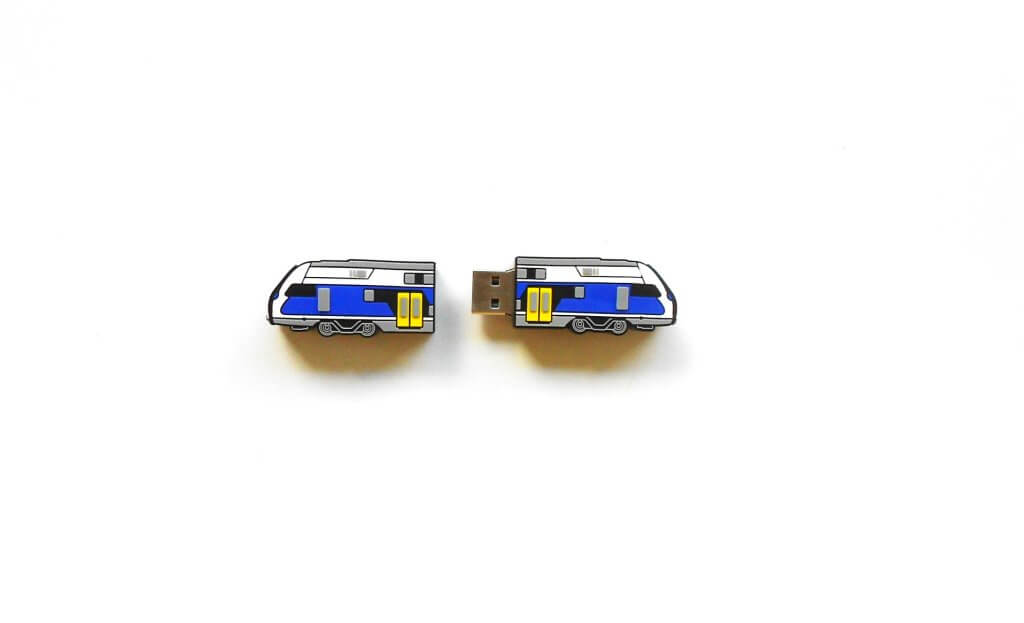 Mozdony vonat vasút pendrive