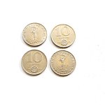 10 forint fém pénz érme 1971 1982