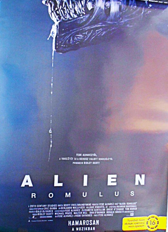 Alien Romolus mozi film plakát poszter