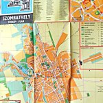 Szombathely térkép 1979