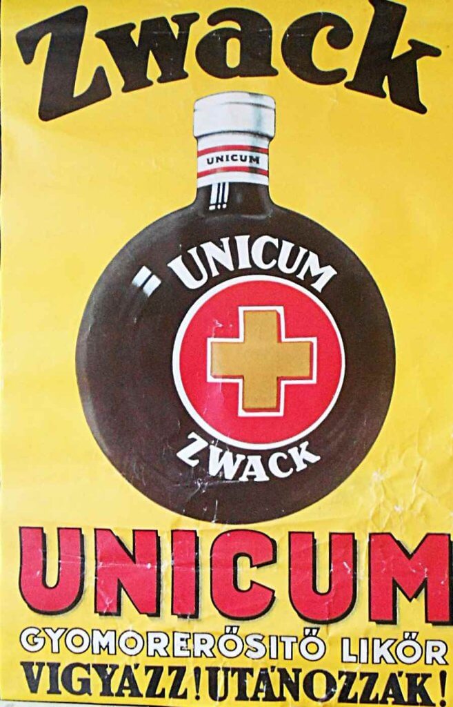 Zwack Unicum gyomorerősítő likőr Vigyázz ! Utánozzák !