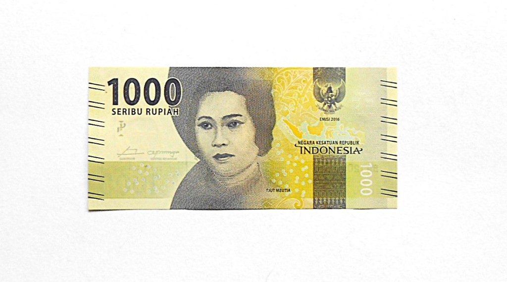 1000 ezer rupia Indonesia UNC 2016 