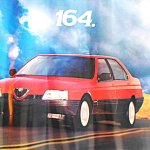 Alfa Romeo 164 plakát poszter