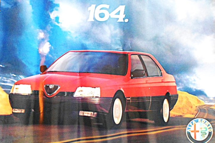 Alfa Romeo 164 plakát poszter