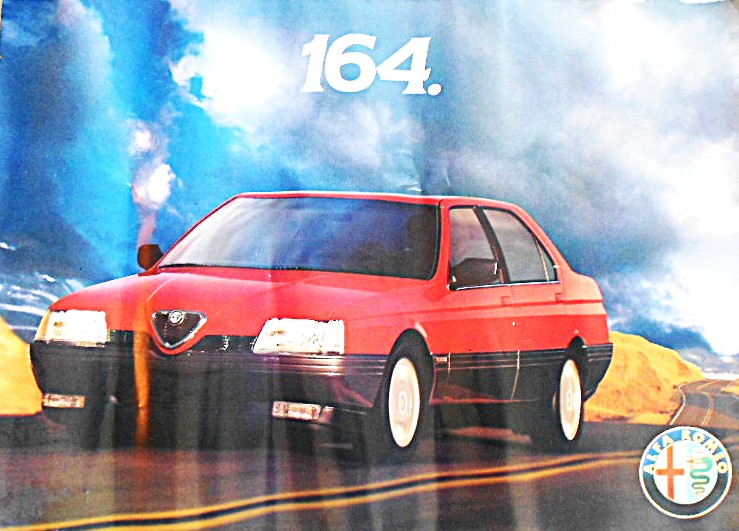 Alfa Romeo 164 plakát poszter