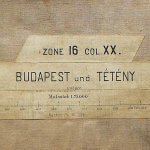 Budapest Tétény Csepel régi térkép 1906