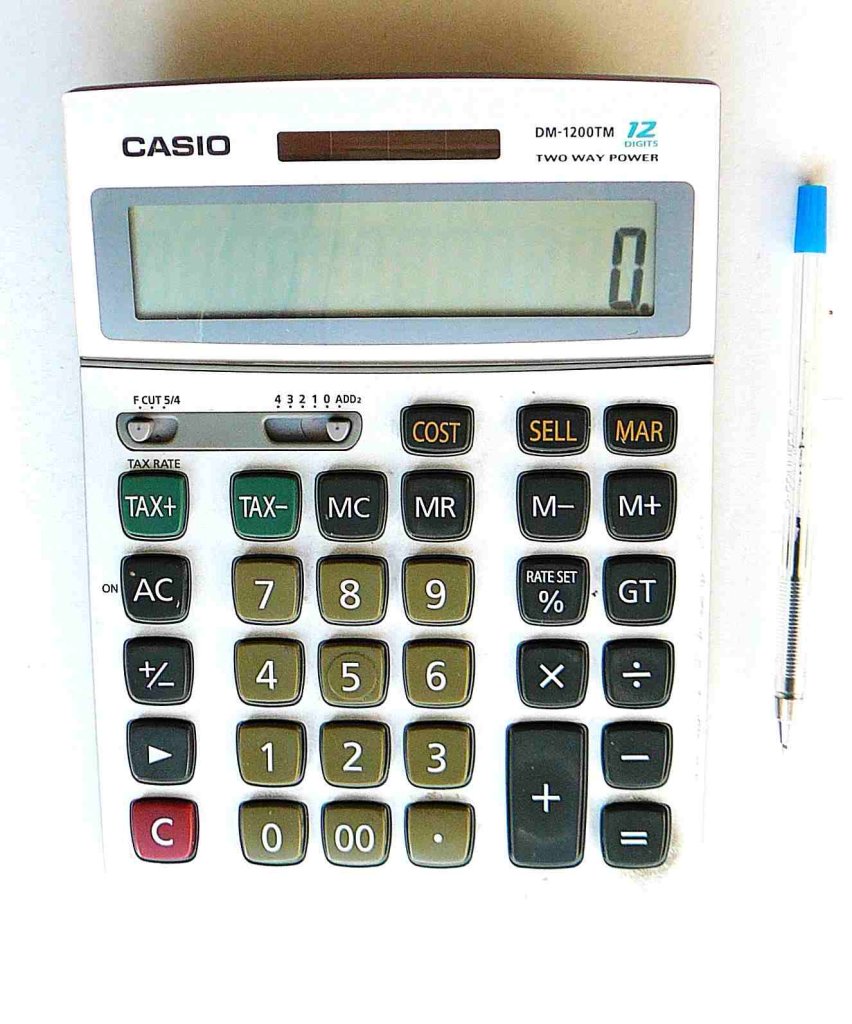 Casio DM 1200TM asztali számológép