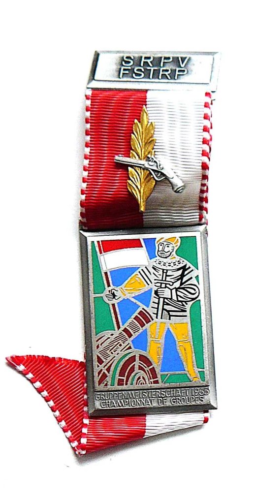 Céllövő medál Svájc 1965