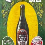 Gösser Bier Gösser Braurei A.G. Leoben plakát poszter