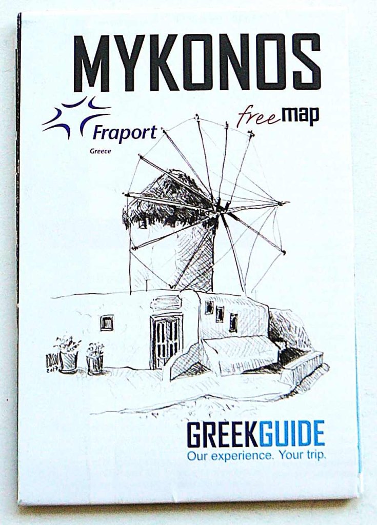 Mykonos térkép