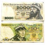 Zloty 1975 77 Lengyelország bankjegy papírpénz