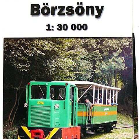 Börzsöny turista kerékpár térkép 2004