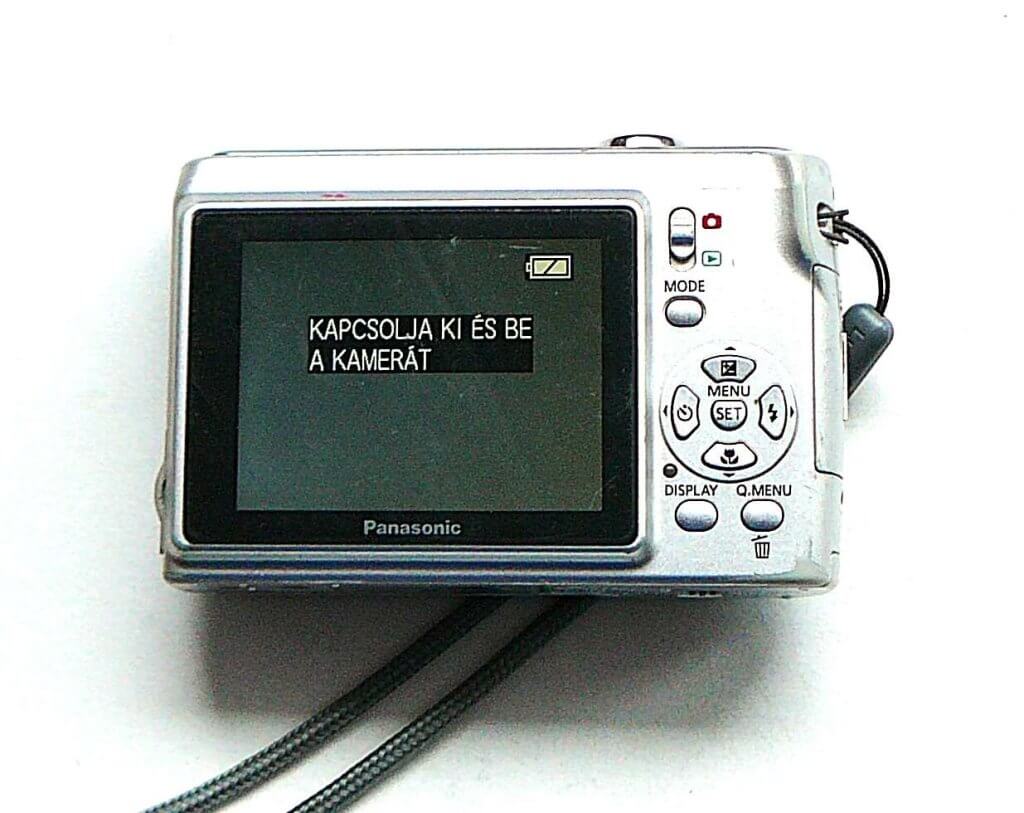 Panasonic Lumix DMC LS80 fényképezőgép kamera