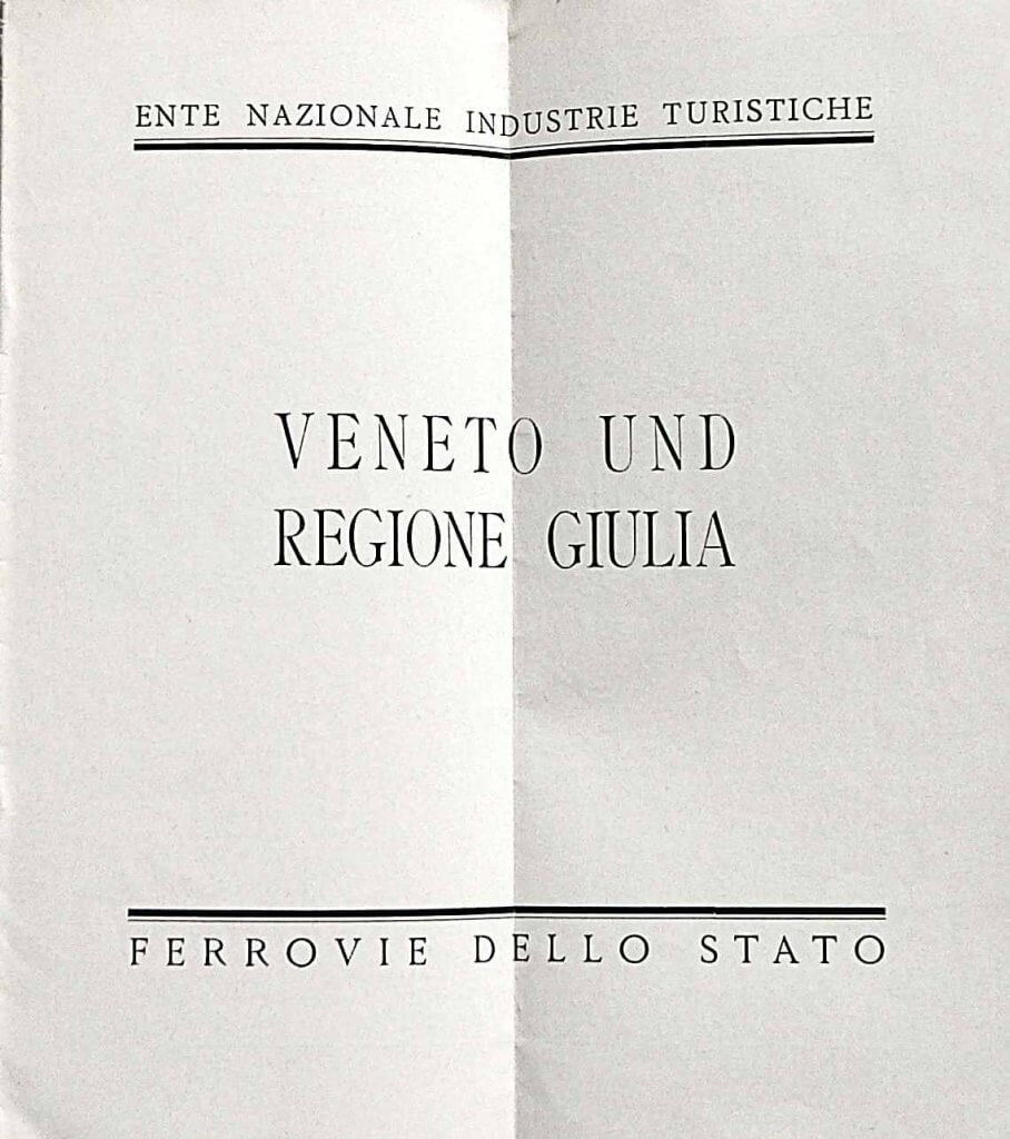 Veneto und Giulia német utazási prospektus