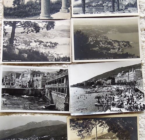 Abbazia Opatija képeslap