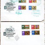 Nemzetközi Bélyegkiállítás 1961 Budapest FDC elsőnapi bélyegző