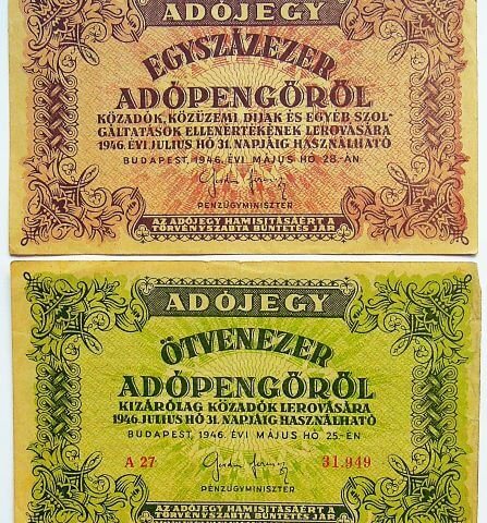 Adópengő Adójegy