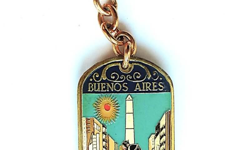Buenos Aires Argentina kulcstartó