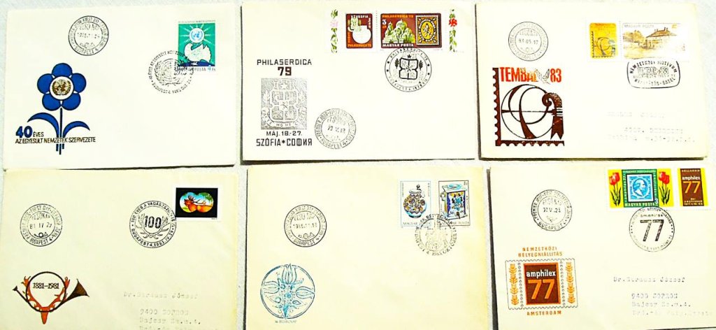 Elsőnapi bélyegzés FDC 