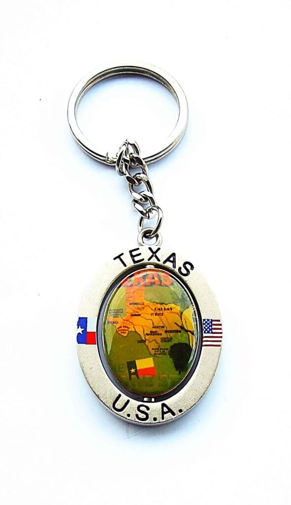 Texas USA kulcstartó