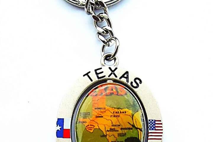 Texas USA kulcstartó