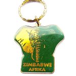 Zimbabwe Afrika kulcstartó