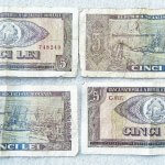 5 öt Lei 1966 Románia bankjegy papírpénz