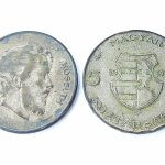 5 öt forint Kossuth 1947 fémpénz érme