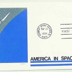 America in space FDC elsőnapi bélyegzés 1981