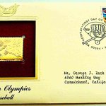 Baseball nyári olimpia USA arany bélyeg