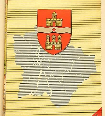 Budapest térkép 1987
