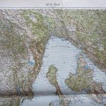 Pula Istria k Rijeka KRK Cres Adria térkép 1916