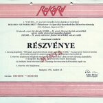 Rekord Szupermarket RT minta részvény 1992