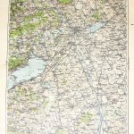Székesfehérvár Veszprém Velencei tó Balaton keleti medence régi térkép 1938