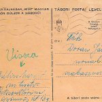 Tábori posta levelezőlap Inkább Ukrajnában Mint Magyar Földön Dúljon A Háború