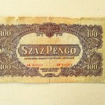 100 Száz pengő Vörös Hadsereg Parancsnokság 1944 bankjegy papírpénz