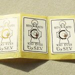 100 éves GYSEV matrica