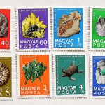 Ásványok bélyeg sor 1969 postatiszta