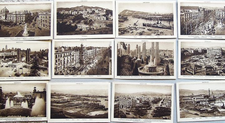 Barcelona képeslap